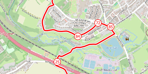 kaart 19 knooppunt 72