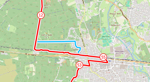 kaart 08 omleiding hellendoorn nijverdal